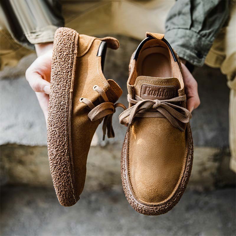 Men's Retro Leather Non-slip Casual Shoes-(Buy 2 Free Shipping✔️)