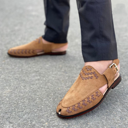 LE Pure Leather Handmade Prime Tan-328-(Buy 2 Free Shipping✔️)