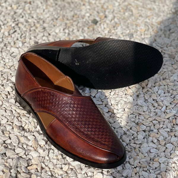 Degora Pure Leather Handmade Kheri-(Buy 2 Free Shipping✔️)