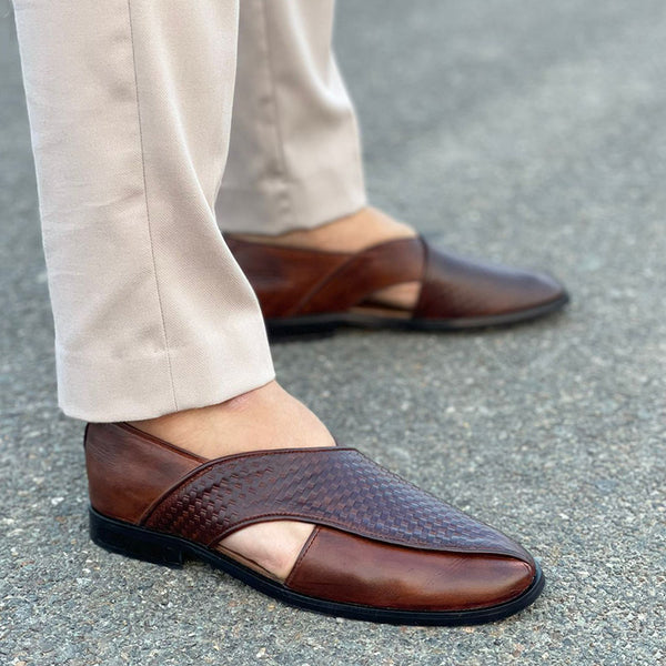 Degora Pure Leather Handmade Kheri-(Buy 2 Free Shipping✔️)