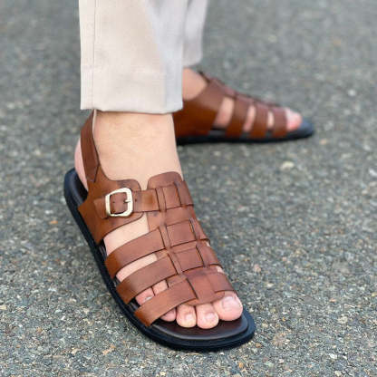 Hand Made Classic Brown Sandali-(Buy 2 Free Shipping✔️)