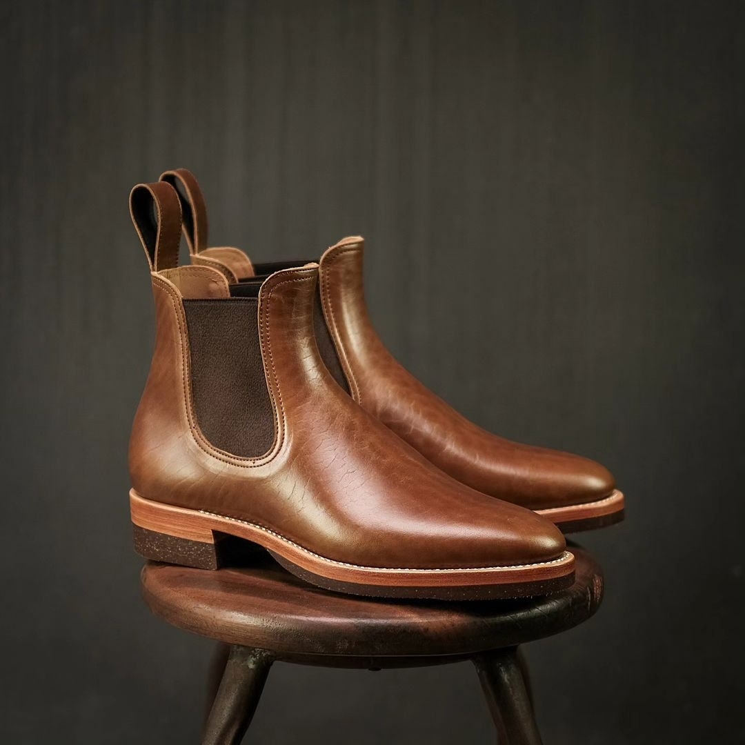 Shoe Collection Made From Oiled Cordovan Leather