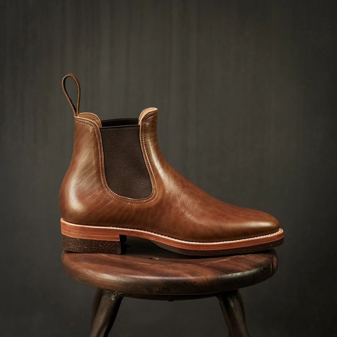 Shoe Collection Made From Oiled Cordovan Leather