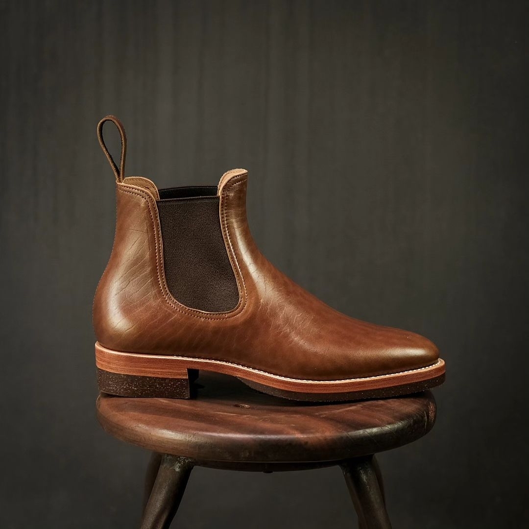 Shoe Collection Made From Oiled Cordovan Leather