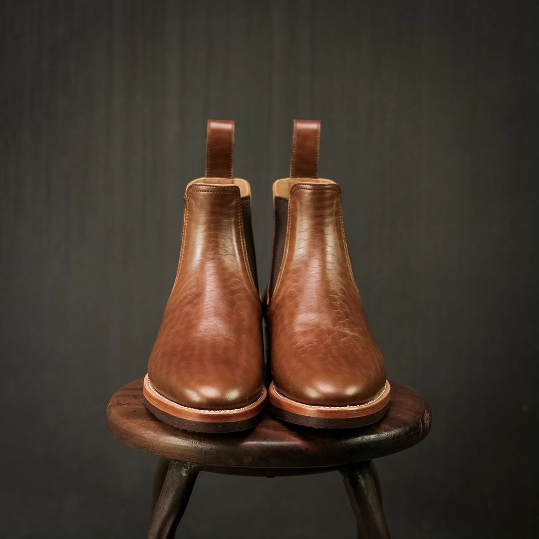 Shoe Collection Made From Oiled Cordovan Leather