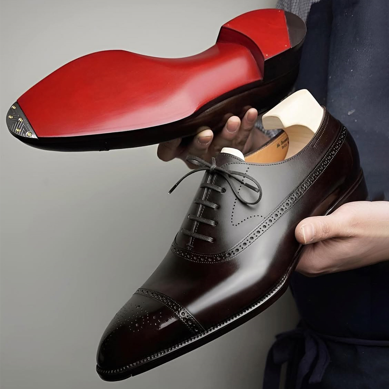Italian Classic Style Custom Men's Shoes