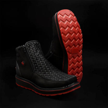 Double-Zip Ankle Boot