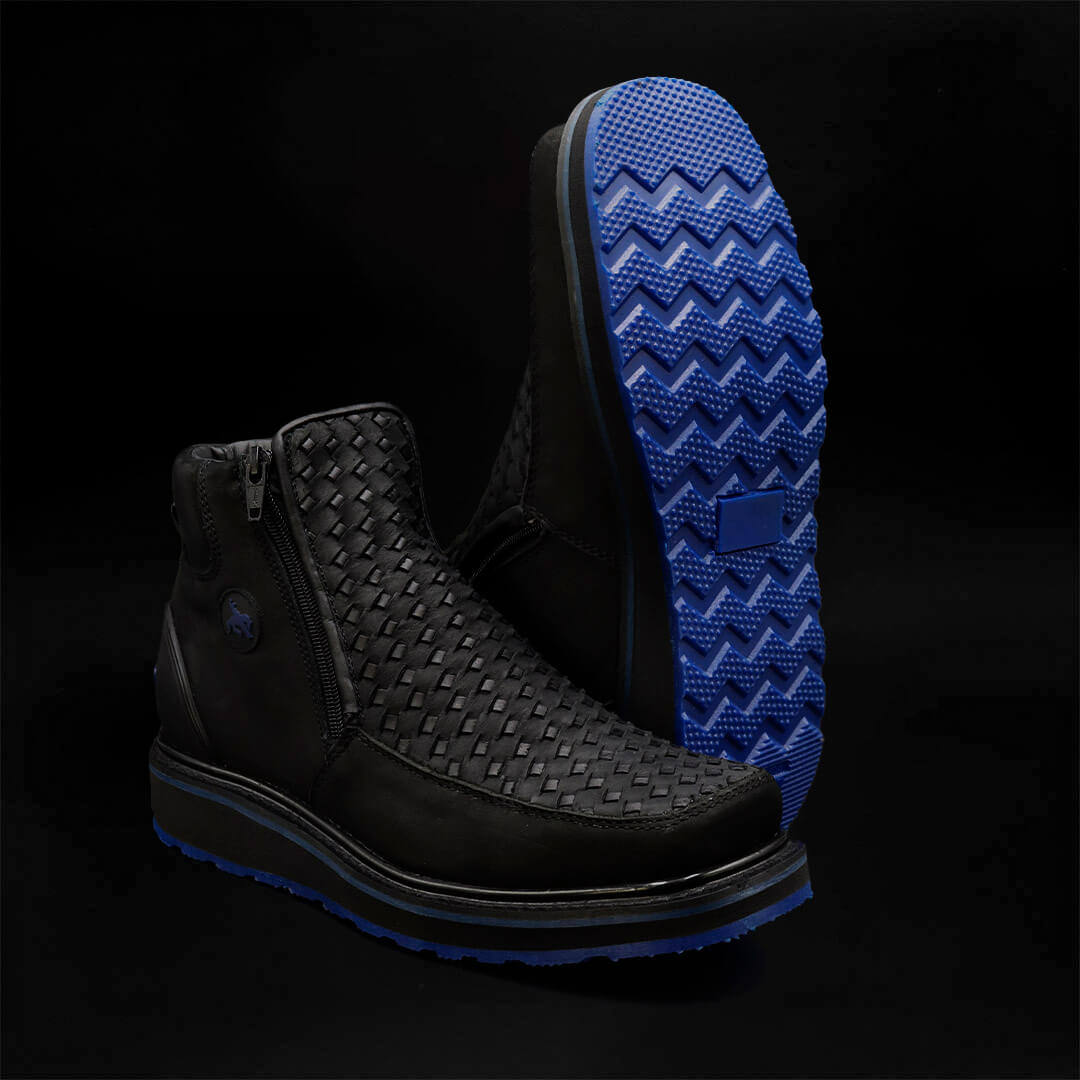 Double-Zip Ankle Boot