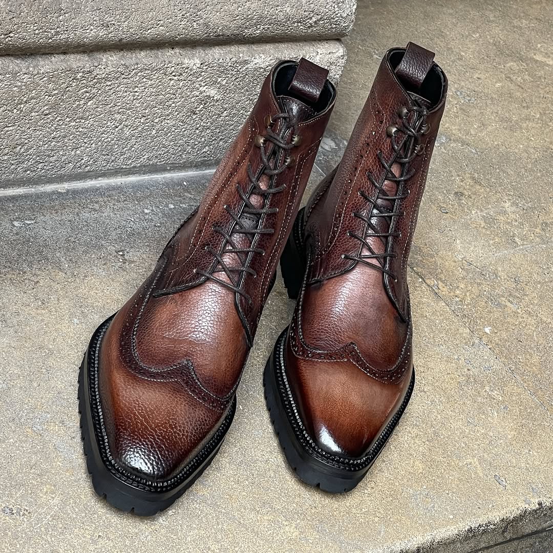 The Sartorial Commqndo Boots By Altan Bottier - Elegant Winter Boots