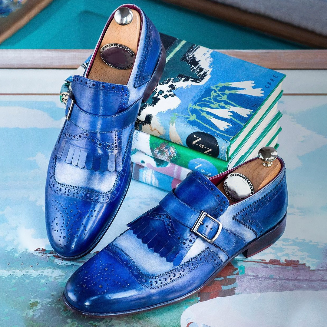 Kiltie Tassel Loafers Handmade To Order