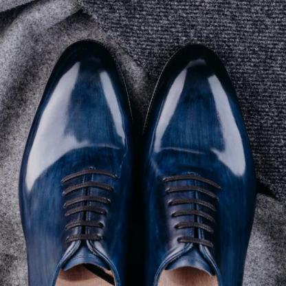 Sophisticated Midnight Blue Oxfords
