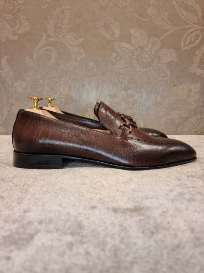 Brown Ostrich Leather-(Buy 2 Free Shipping✔️)