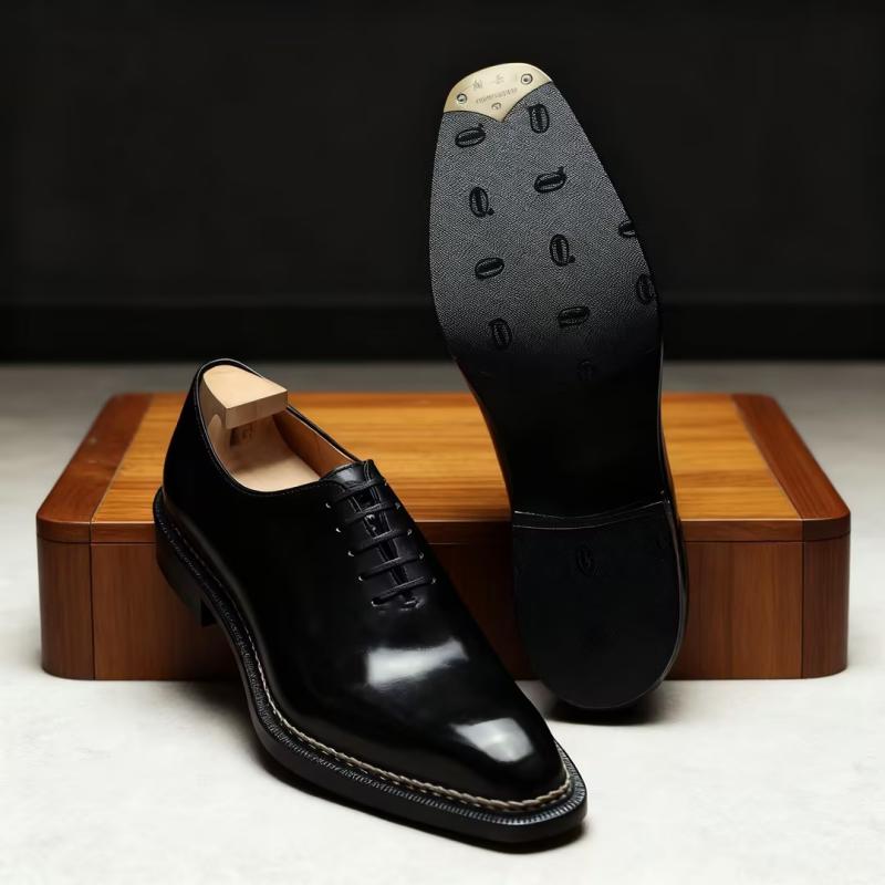 Bordeaux Lizard - Embossed Formal