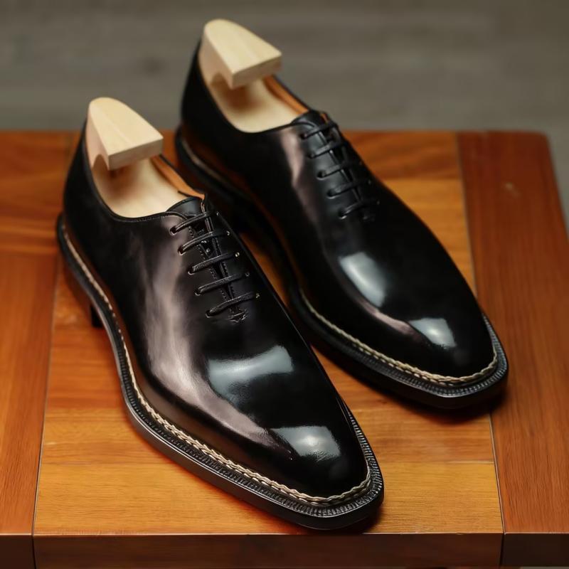 Bordeaux Lizard - Embossed Formal