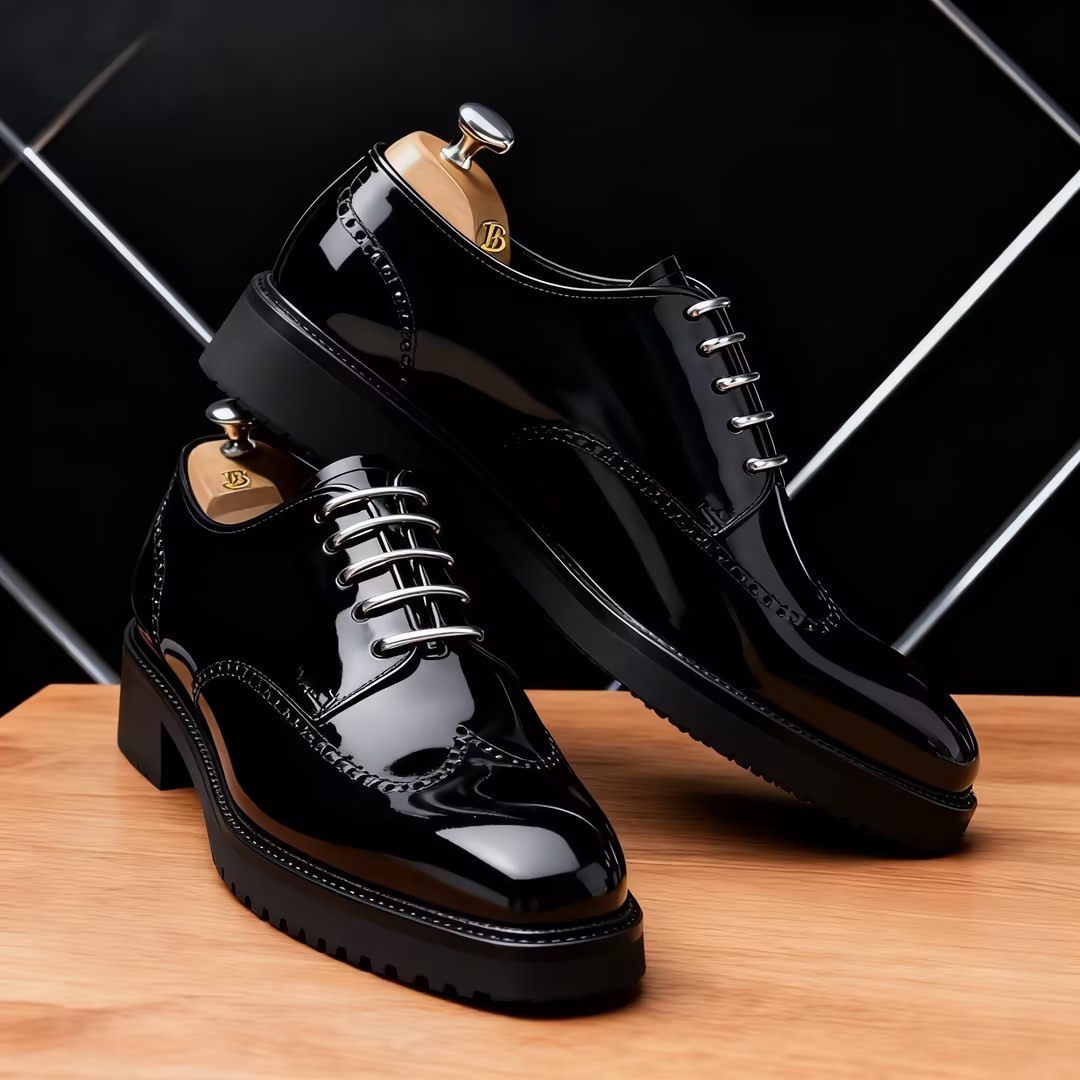 Men's Stylish Casual Wingtip Oxford Shoes