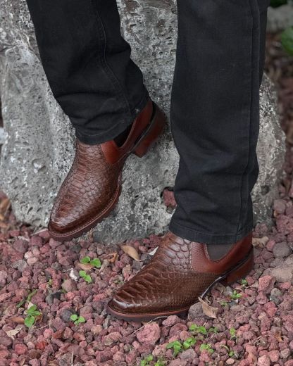 Cowboy Boots Are Made Of Original Python Skin, Tractor Sole, More Comfortable-(Buy 2 Free Shipping✔️)