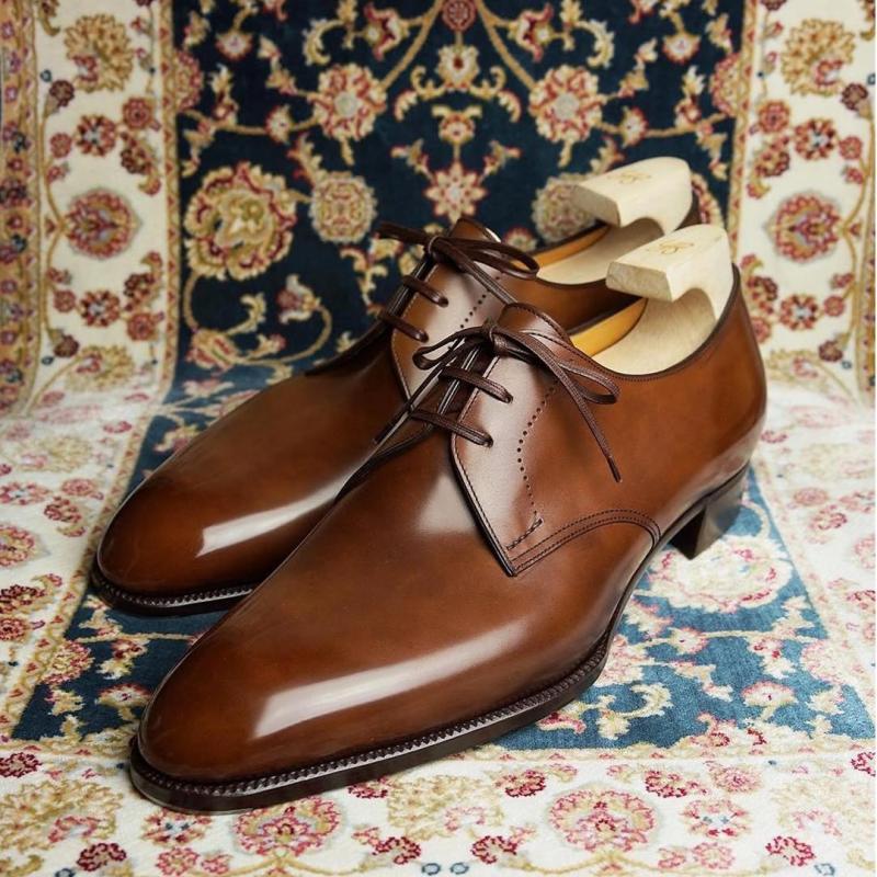 Italian Handmade Cowhide Tuxedo Shoes