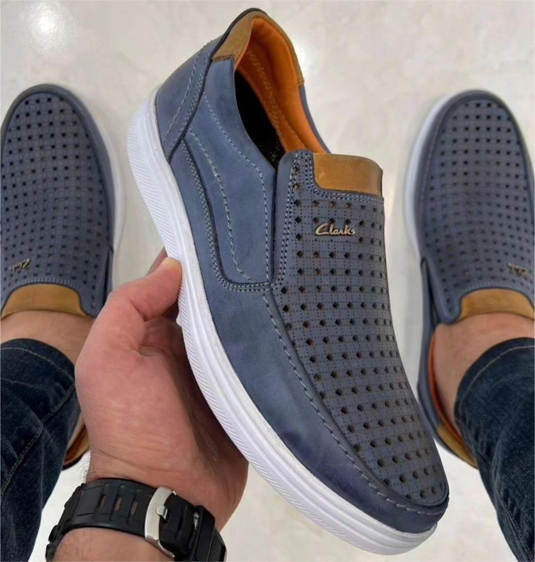 Summer Men's Full Cowhide Lined Sole With High Quality Leather