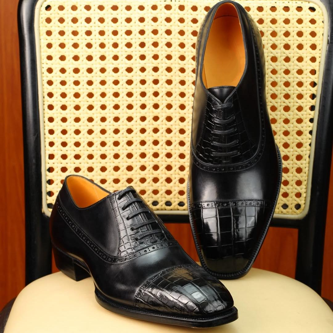 Handmade Cowhide Retro Leather Shoes