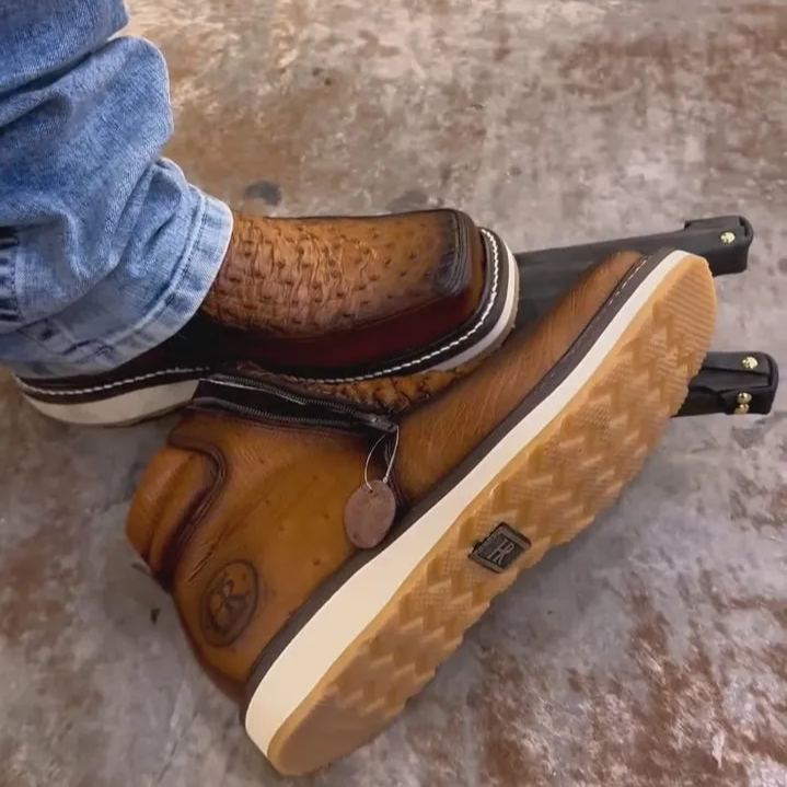 Alaska Ostrich Skin Cowboy Boots(Buy 2 Free Shipping✔️)