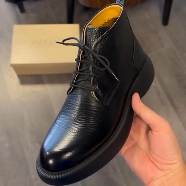 Casual Business Lace-Up Boots