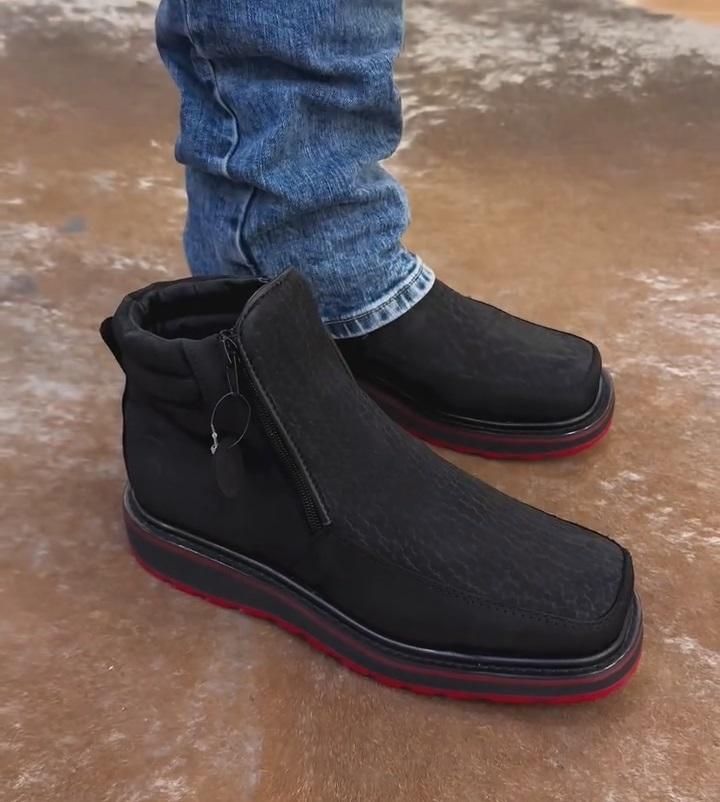 Italian Hand Carved Cowboy Boots