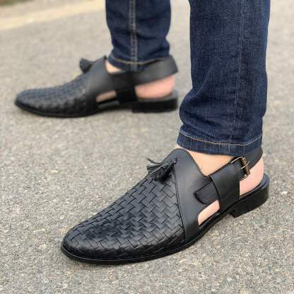 Handmade Woven Leather Kheri