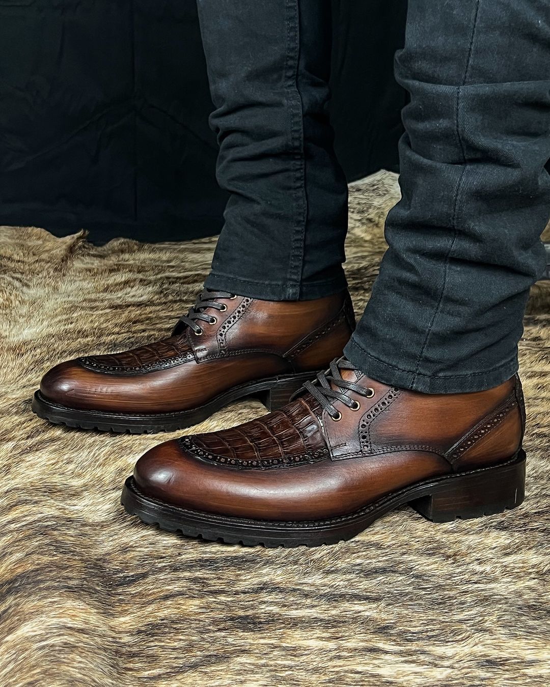Darkness Alligator Boot-(Buy 2 Free Shipping✔️)