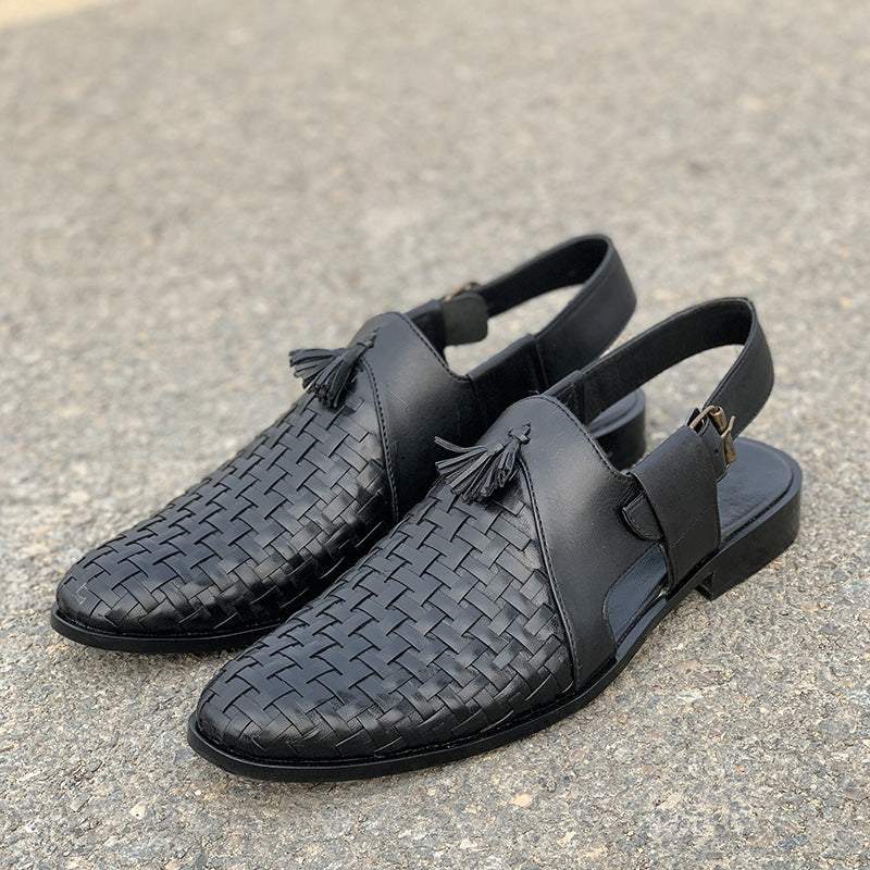 Handmade Woven Leather Kheri