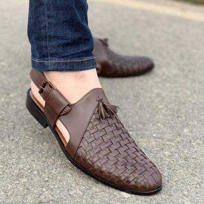 Handmade Woven Leather Kheri