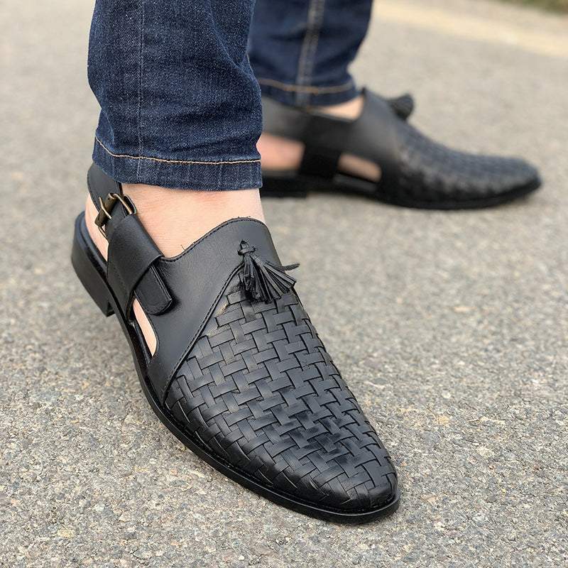 Handmade Woven Leather Kheri