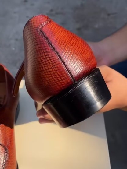 Italian Handmade Classic Genuine Leather Monk Shoes-(Buy 2 Free Shipping✔️) 