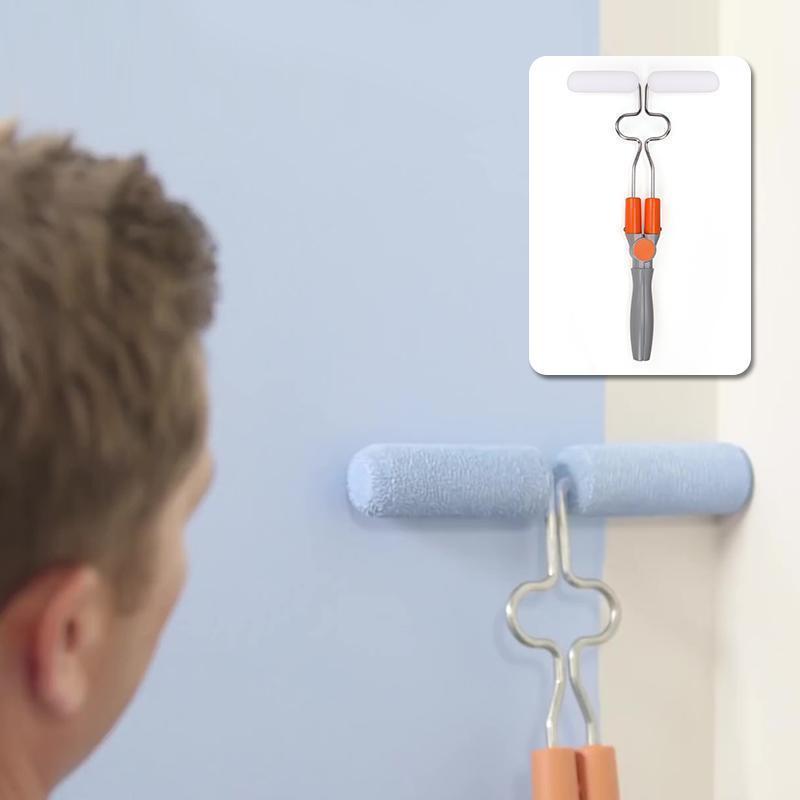 Saker® Adjustable Double Head Paint Roller(4*Brushs)