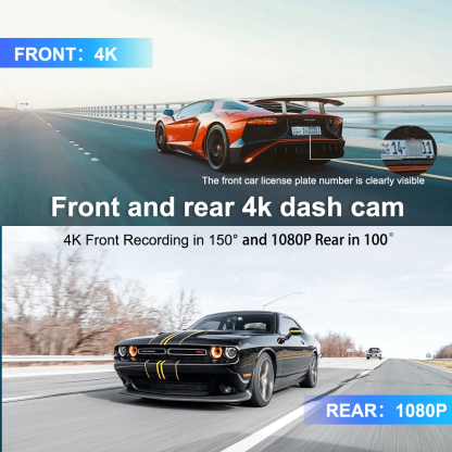 4K Full HD Smart Dash Cam