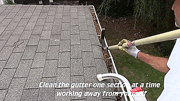The Gutter Tool - Genius gutter debris cleaning tool The Gutter Tool - Genius gutter debris cleaning tool