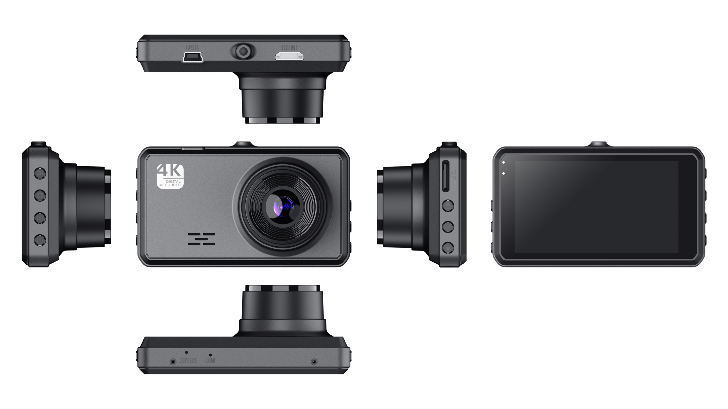 4K Full HD Smart Dash Cam