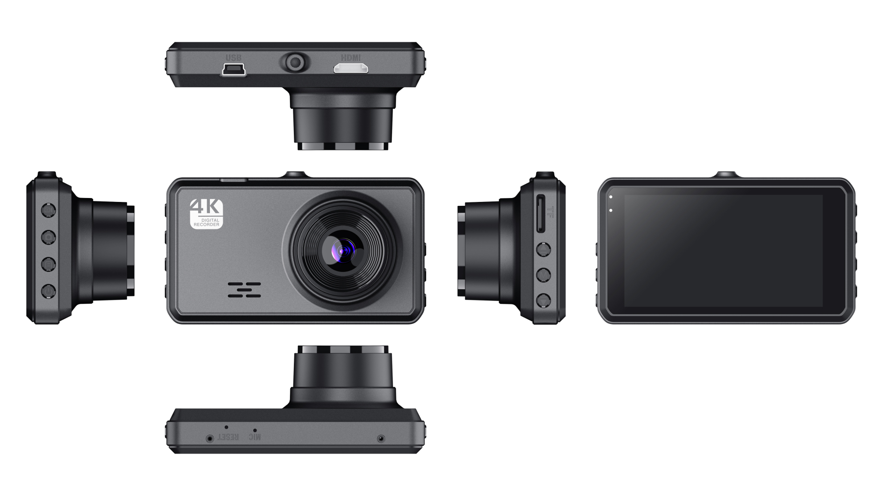 4K Full HD Smart Dash Cam