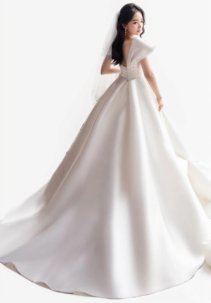 Ball Gown Pure Color Elegant One Shoulder Sleeveless Chapel Train Wedding Dresses 