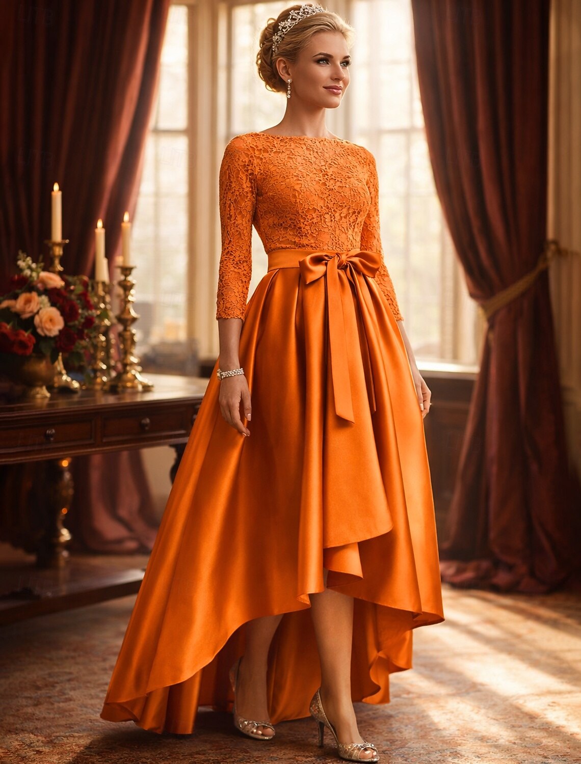 A-Line Mother of the Bride Dress Wedding Guest Cocktail Dress