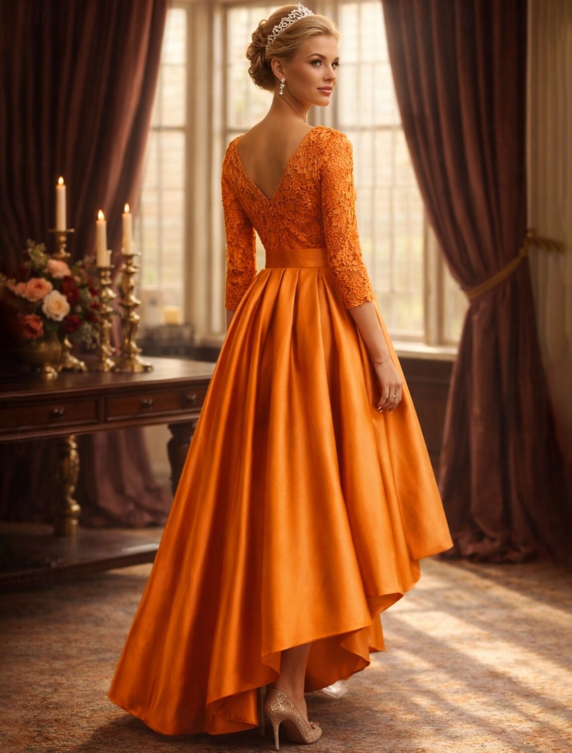 A-Line Mother of the Bride Dress Wedding Guest Cocktail Dress