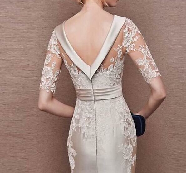 Sheath Column Knee Length Party Dress Cocktail Dress Wedding Guest