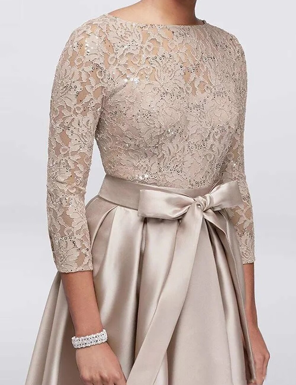 A-Line Mother of the Bride Dress Wedding Guest Cocktail Dress