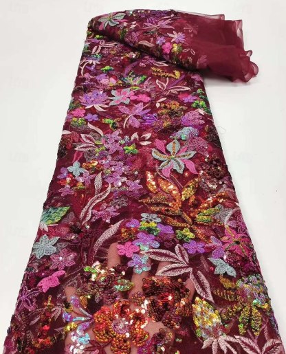 A-Line Floor Length Ball Gown Evening Gown Elegant Floral