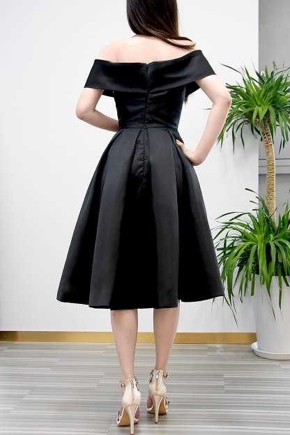 A-Line Tea Length Cocktail Dresses Party Dresses Elegant 1950s