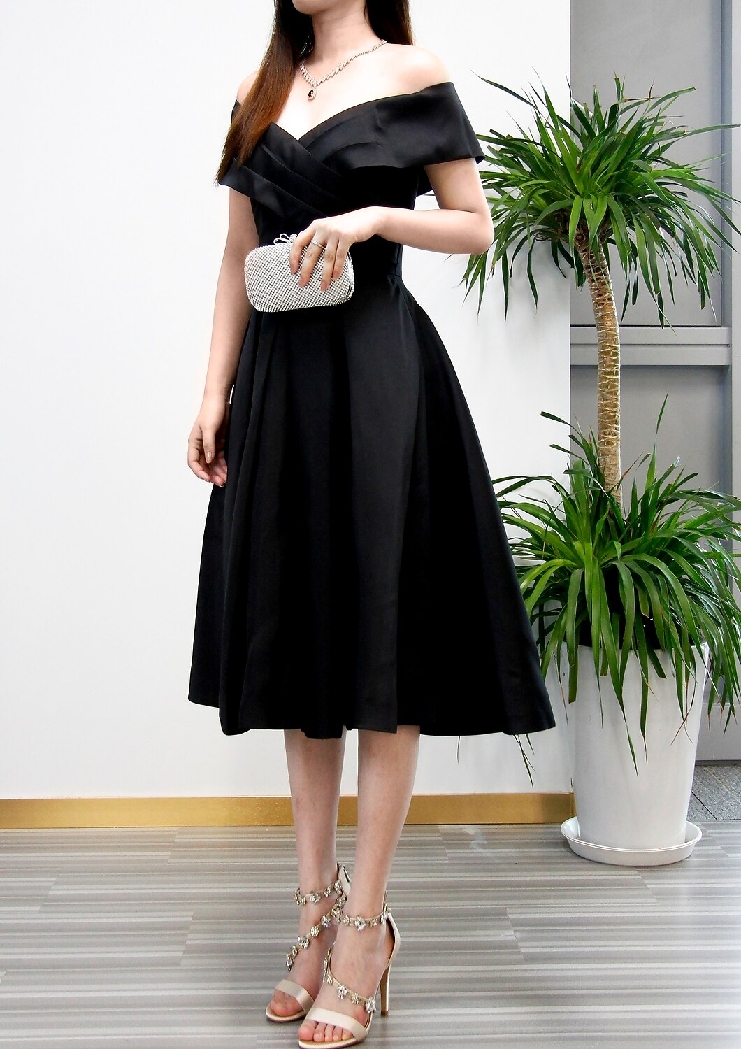 A-Line Tea Length Cocktail Dresses Party Dresses Elegant 1950s