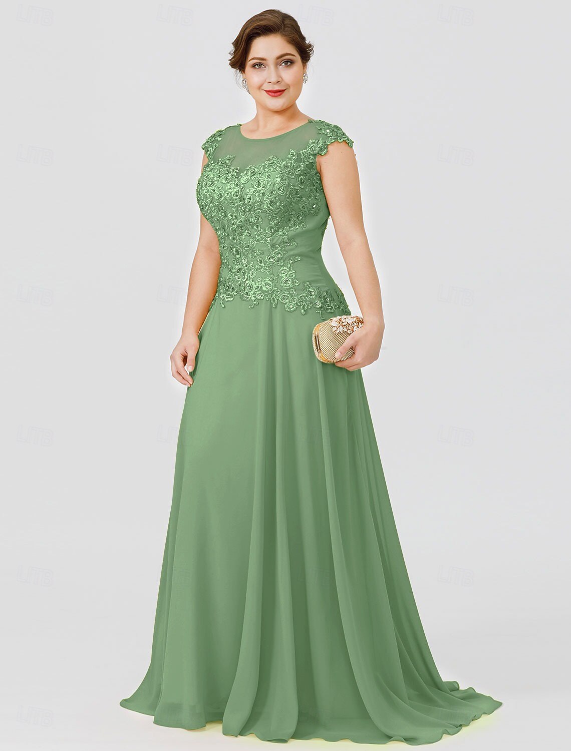 A-Line Sweep Brush Train Wedding Guest Dress Formal Dresses Evening