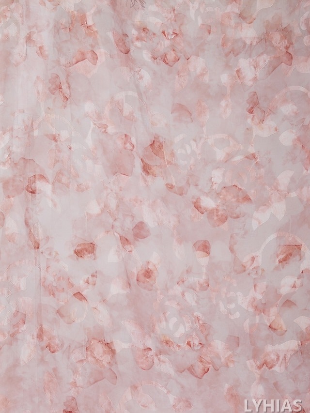 Two Piece Mother of the Bride Dresses Floor Length with Floral Print 3/4 Length Sleeve Scoop Neck
