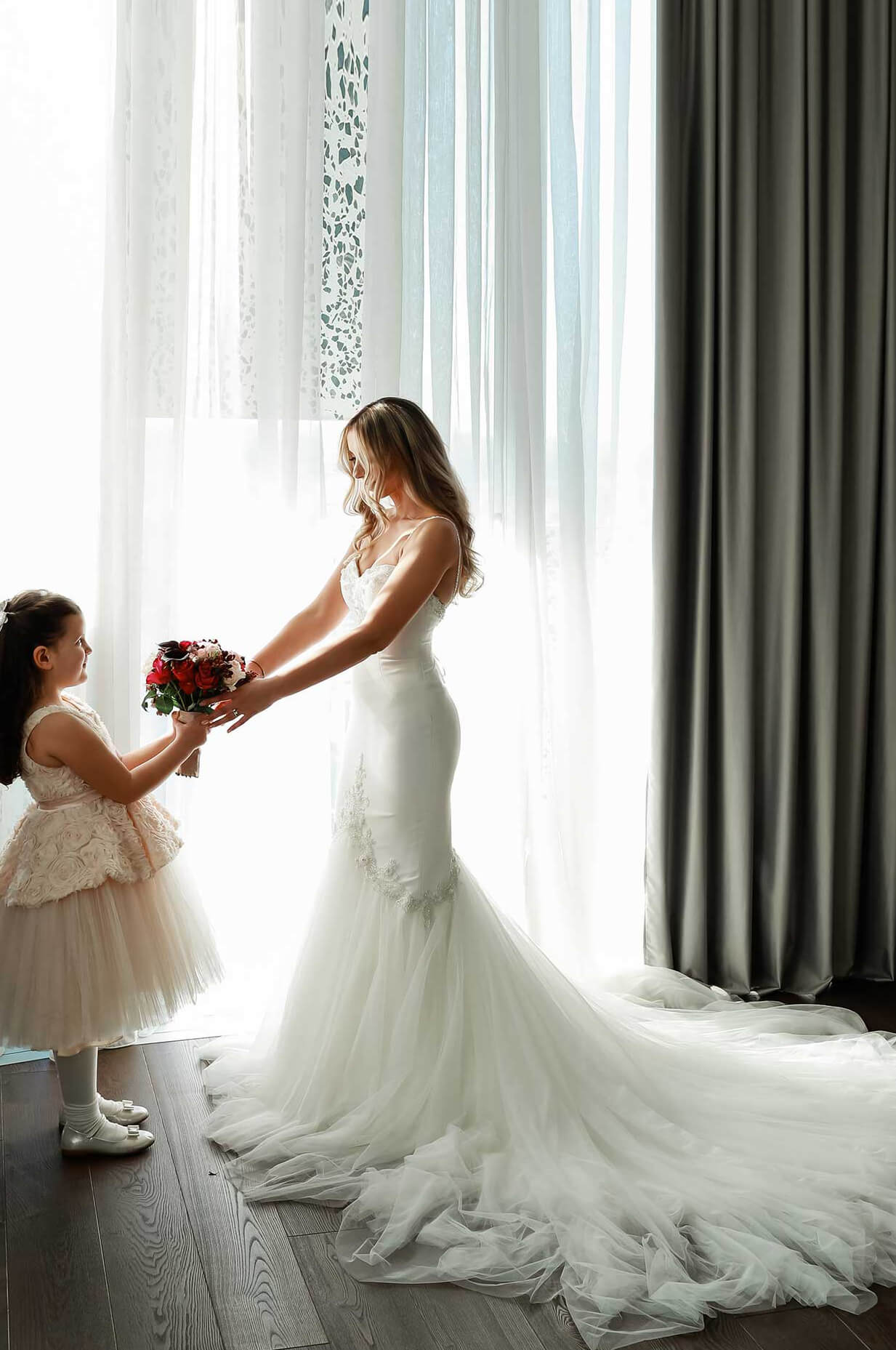 Classic Mermaid Sweetheart Wedding Dresses With Beading, product image 11