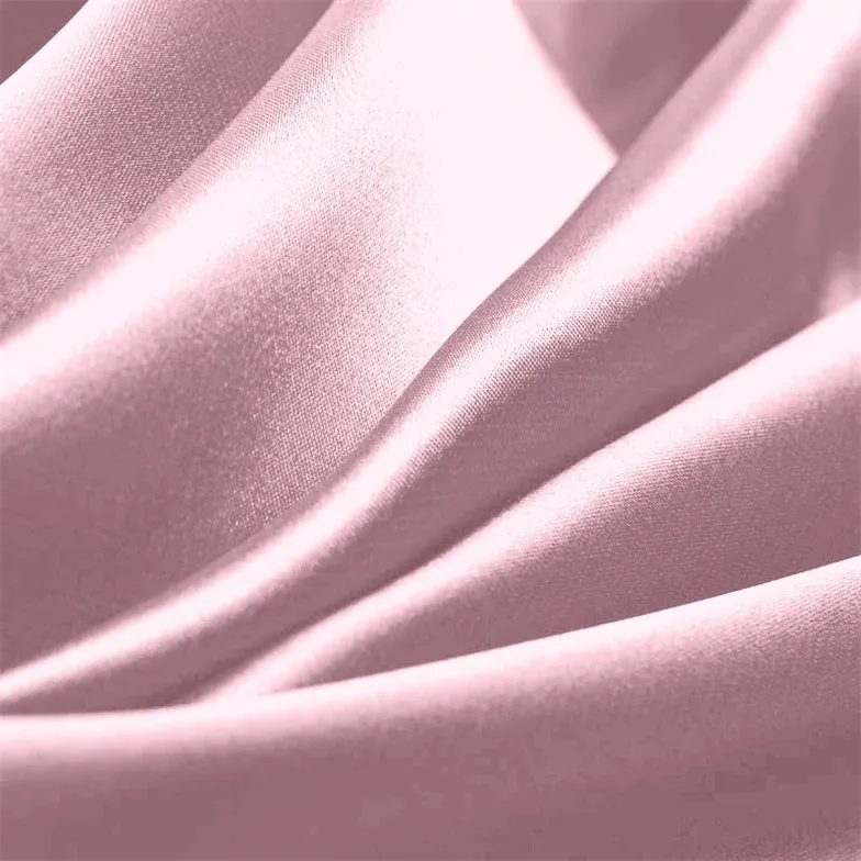 Blushing Pink Charmeuse Fabric By The 1/2 Yard