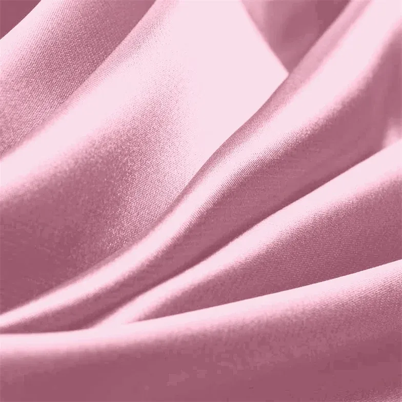 Candy Pink Charmeuse Fabric By The 1/2 Yard